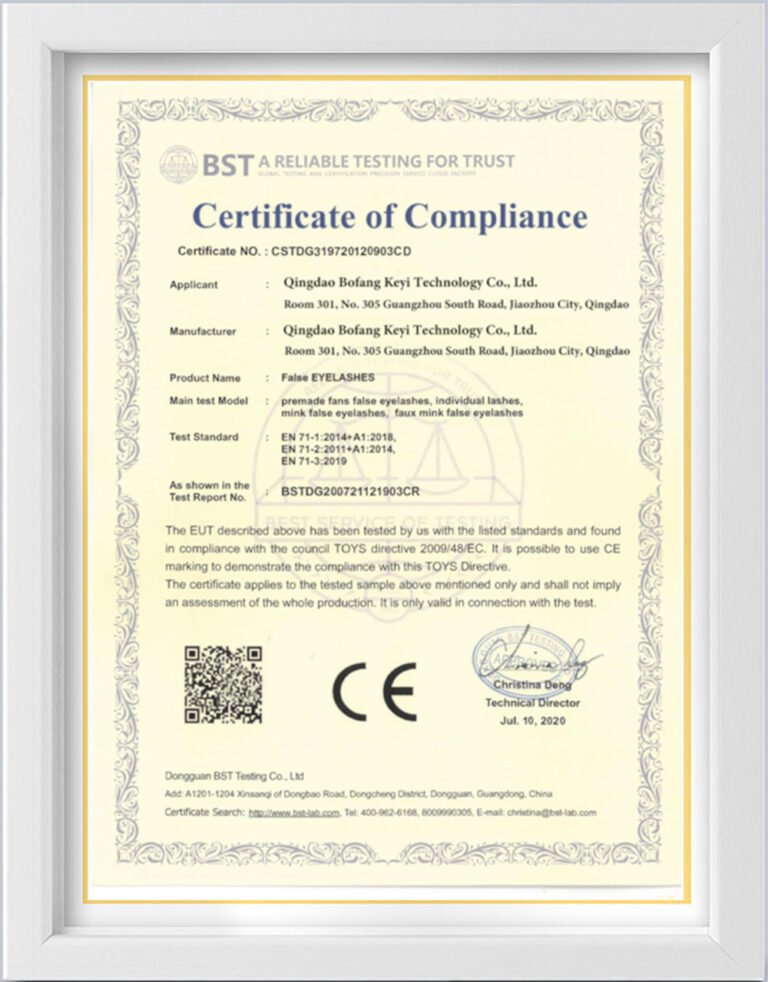 Início 5 004 CE certifications