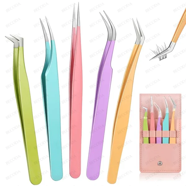 wholesale lash tweezers Becoda lash