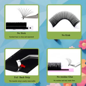 Volume Eyelash extensions 2 Becoda eyelash extension advantages
