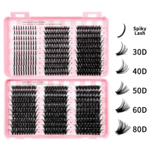 DIY Spike Lash Clusters | Mixed-Style Cluster Eyelashes Manufacturer – Becoda Lash